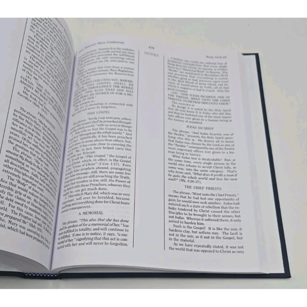 Jimmy Swaggart Bible Commentary Mark Christian Study Reference Book